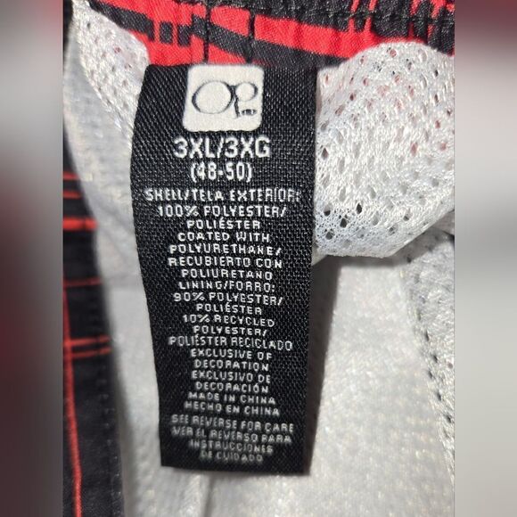 OP Red and Yellow Board Shorts Vibrant Swimwear - Picture 2 of 9